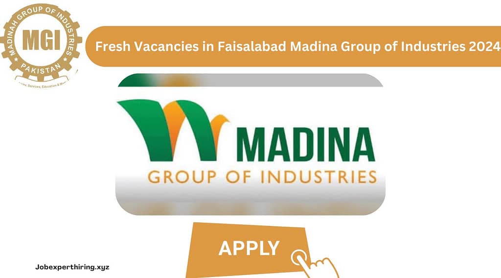 Vacancies in Faisalabad Madina Group