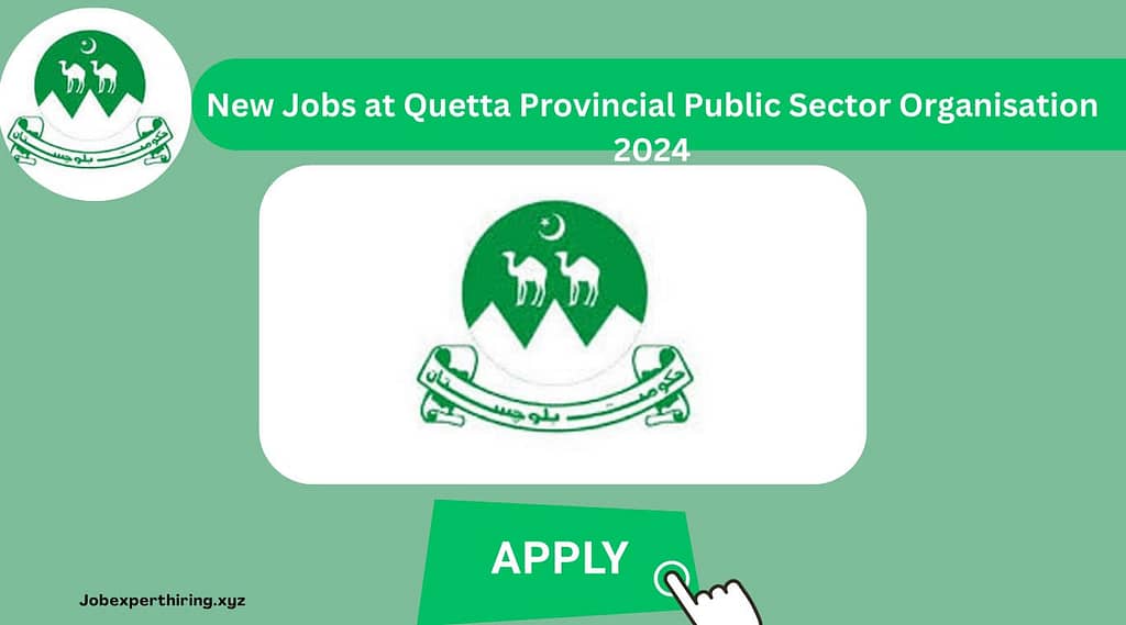 Jobs at Quetta Provincial Public Sector