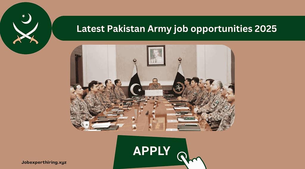 Pakistan Army job opportunities