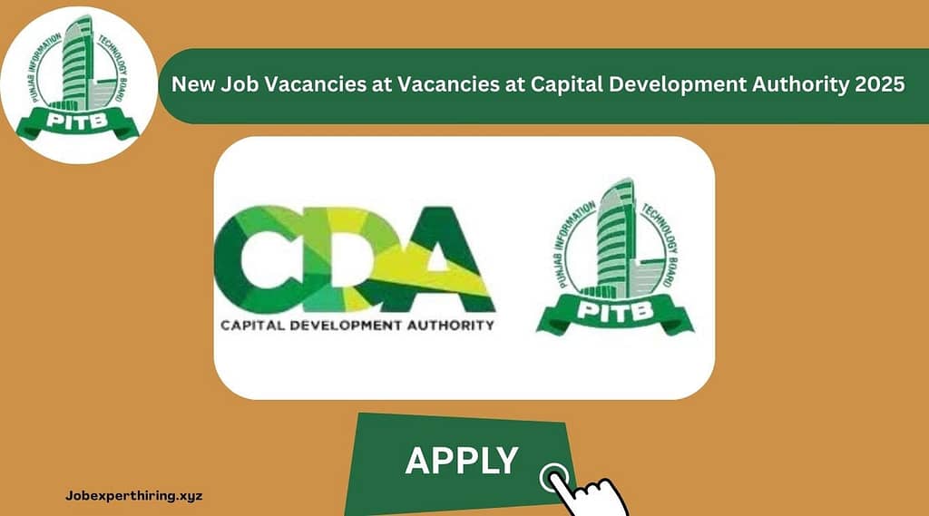 Vacancies at Capital Development Authority