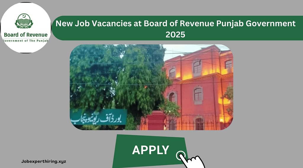 Job Vacancies at Board of Revenue