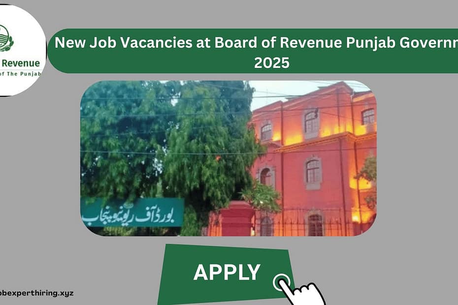 Job Vacancies at Board of Revenue